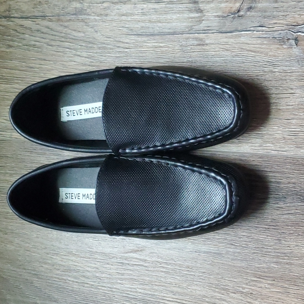 Black formal shoes for kids